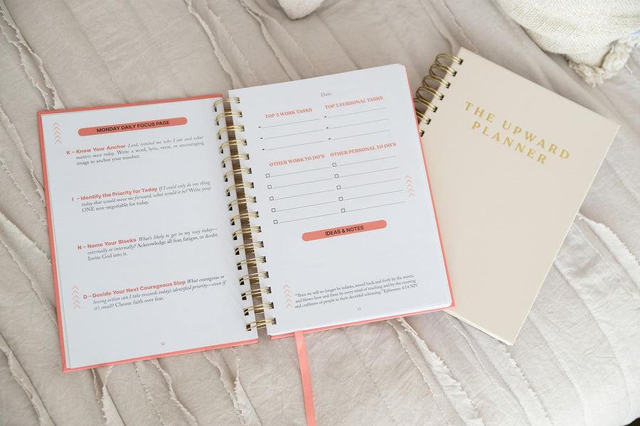 Anti-Hustle Planner for Christian Moms who want to be Present 