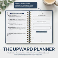 Upward Planner | 90-Day Christian Planner for Calm and Purpose