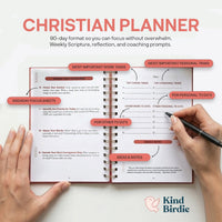 Upward Planner | 90-Day Christian Planner for Calm and Purpose