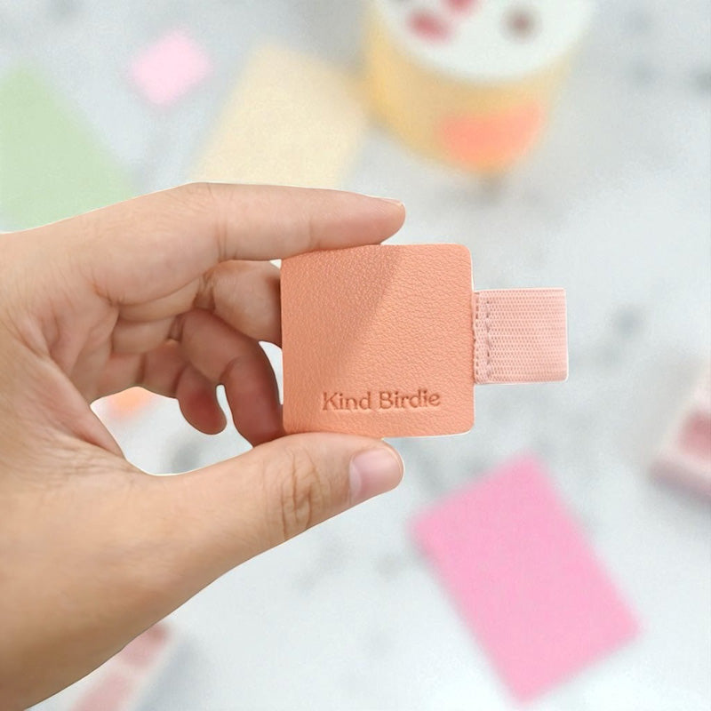 Coral Kind Birdie Adhesive Pen Loop