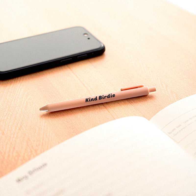 Coral Clicky Pen