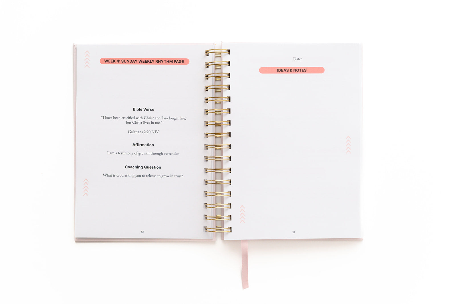 Upward Planner | 90-Day Christian Planner for Calm and Purpose