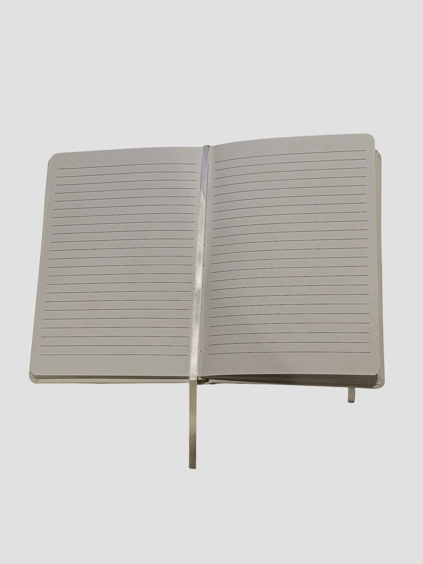 Kind Birdie Anchored Notebook, a premium blank notebook with 200 pages of thick, anti-bleed paper and a silver ribbon bookmark.